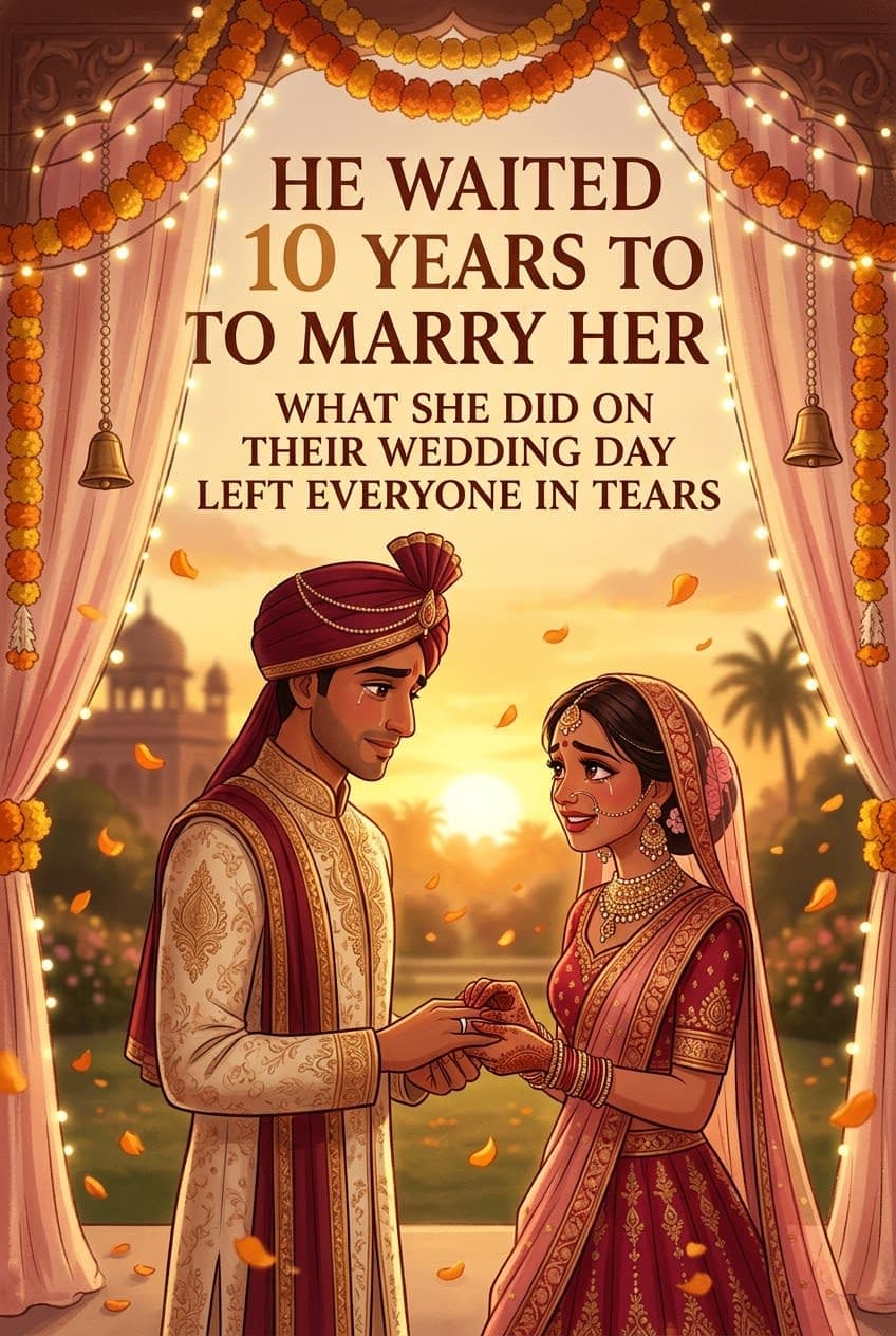 He Waited 10 Years To Marry Her — What She Did On Their Wedding Day Left Everyone In Tears